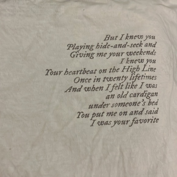 Taylor Swift Shirt (Official) - Picture 3 of 3